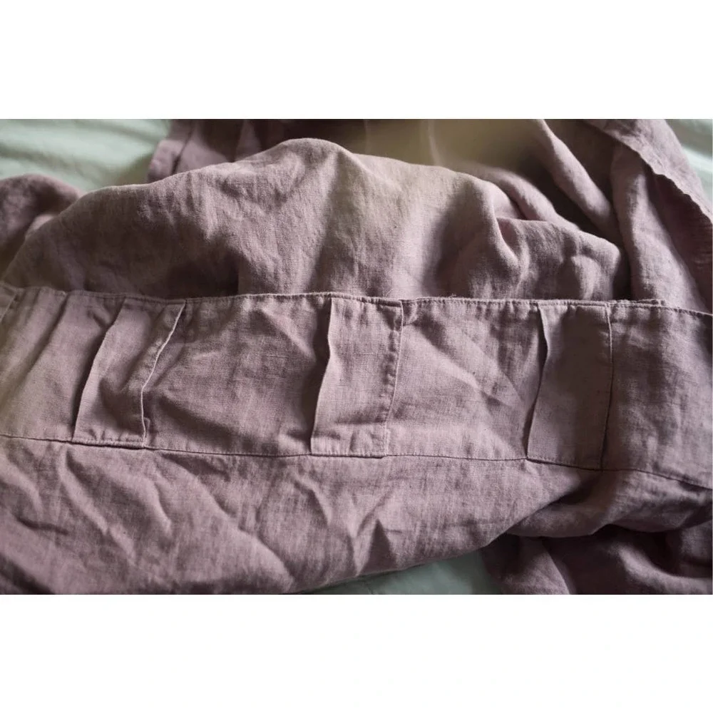Anthropologie stitched linen